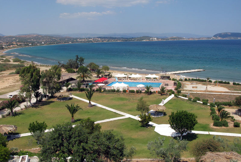 Galaxy Hotel Porto Heli Exterior foto
